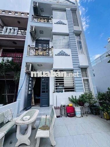 105m2(5x21)  - 4 TẦNG -KHU NHÀ GIÀU -NGUYỄN ẢNH THỦ -8PN FULL NT