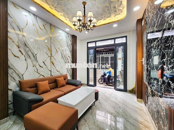 Nhà mới hoàn thiện 1 lầu Full nội thất - đường Trần Văn Khánh Q7