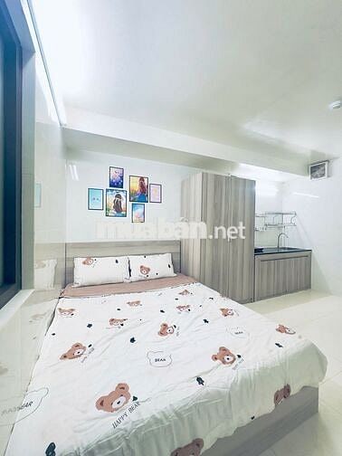CHDV 1 PN + 1 WC + MÁY GIẶT RIÊNG + FULL NỘI THẤT