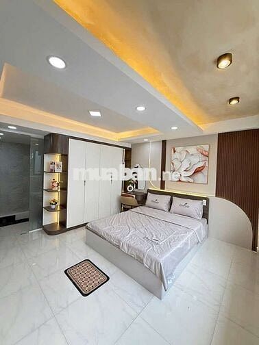 Nhà 4 tầng hẻm 4m 3 phòng ngủ 5,49T gần mặt tiền Đường số 2 Phường 3