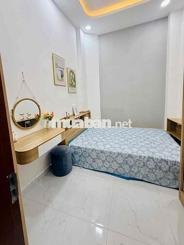 NHÀ NGUYÊN CĂN MỚI 3PN 4Wc Ngay Khu Phan Xích Long, Vị trí Vip hẻm oto