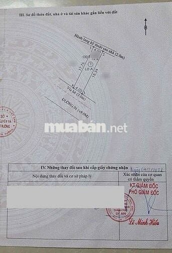 Đất 72,2m2 Trục Chính KDC Hoàng Nam,Tân Bình ,TP Dĩ An