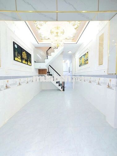 Cho thuê nhà 3 lầu Huỳnh Tấn Phát, NB, DT 3,4 x11m. 4 phòng ngủ.