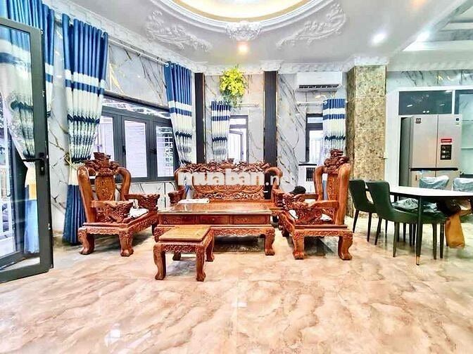 BÁN NHÀ HUỲNH TẤN PHÁT 3 TẦNG 4 PHÒNG NGỦ XE HƠI ĐẬU BÊN HÔNG NHÀ