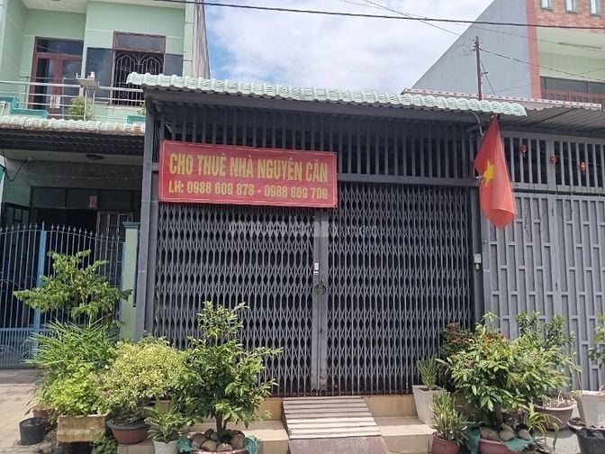 Cho thuê nhà mới nguyên căn mặt tiền đường nội bộ KDC Mỹ Yên, Chợ Gò Đ