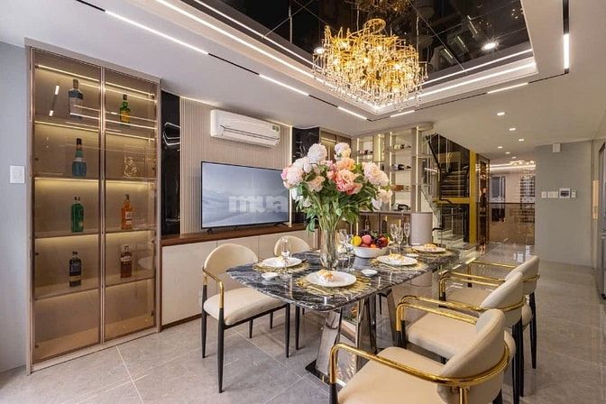 NÉT CĂNG! Siêu phẩm 5 Lầu tuyệt đẹp THANG MÁY hẻm 7m Nguyễn Văn Khối 