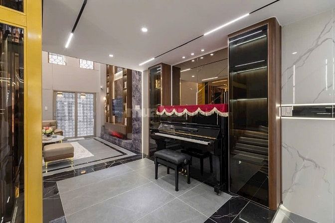 NÉT CĂNG! Siêu phẩm 5 Lầu tuyệt đẹp THANG MÁY hẻm 7m Nguyễn Văn Khối 