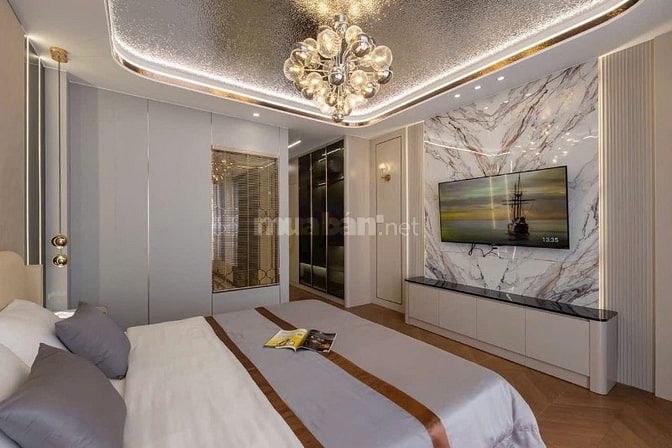 NÉT CĂNG! Siêu phẩm 5 Lầu tuyệt đẹp THANG MÁY hẻm 7m Nguyễn Văn Khối 