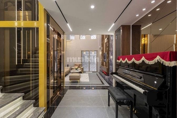 NÉT CĂNG! Siêu phẩm 5 Lầu tuyệt đẹp THANG MÁY hẻm 7m Nguyễn Văn Khối 