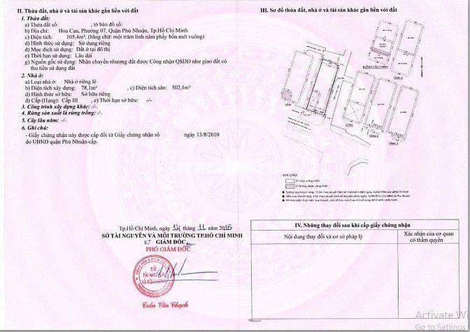 Bán nhà mặt tiền Hoa Cau, Phú Nhuận, DT 105m², hầm, trệt, 3 lầu