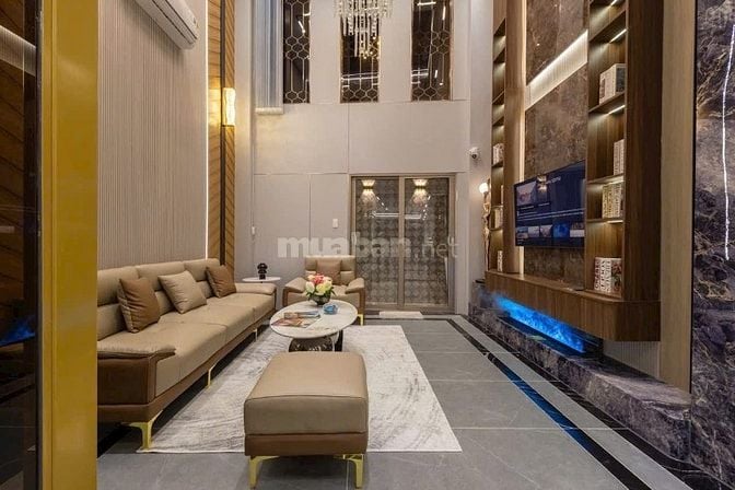 NÉT CĂNG! Siêu phẩm 5 Lầu tuyệt đẹp THANG MÁY hẻm 7m Nguyễn Văn Khối 