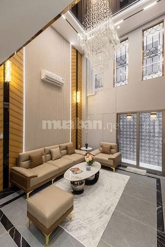 NÉT CĂNG! Siêu phẩm 5 Lầu tuyệt đẹp THANG MÁY hẻm 7m Nguyễn Văn Khối 