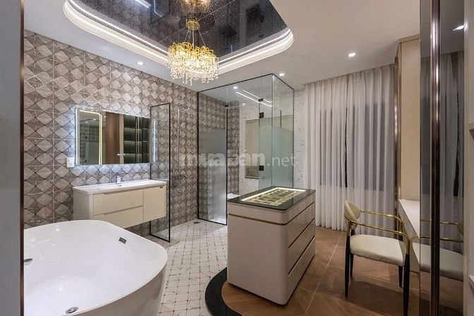 NÉT CĂNG! Siêu phẩm 5 Lầu tuyệt đẹp THANG MÁY hẻm 7m Nguyễn Văn Khối 
