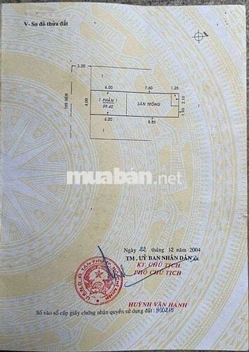 HẺM Ô TÔ 6 MÉT SÁT MẶT TIỀN ĐƯỜNG HÒA BÌNH