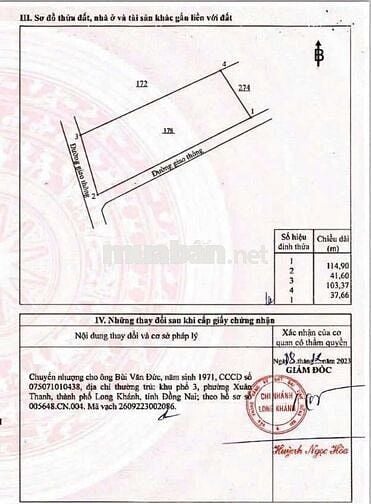 NHÀ & VƯỜN MÍT - 2 MẶT TIỀN NHỰA SIÊU DÀI - VUÔNG VẮN !