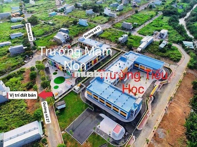 Bán chính chủ !!! Đất vị trí đẹp gần trường học KDC T&T Thái Sơn.