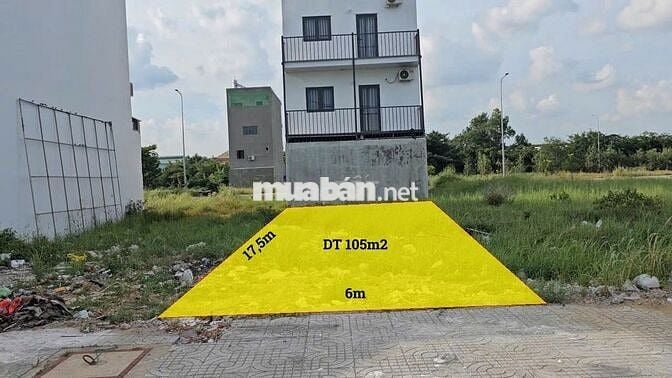 CÔNG TY THOÁI VỐN XẢ LỖ LÔ 105M2 VIEW HỒ KDC ĐÔNG ĐÚC, KCN NHỘN NHỊP