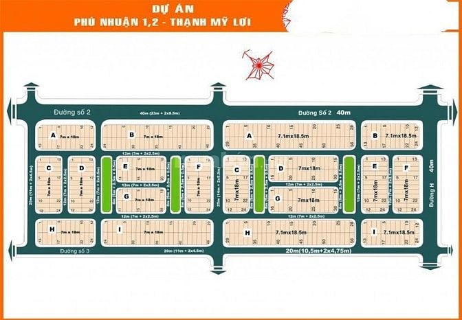 Bán đất nền Huy Hoàng.Thế Kỷ 21.Phú Nhuận.KDC Số 1.Phường TML.Quận 2.