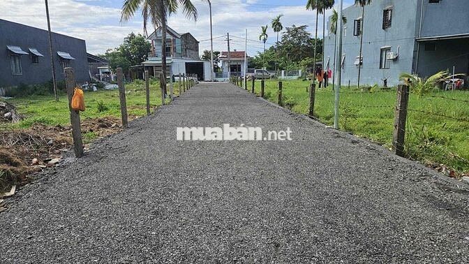 🏡 BÁN 6 LÔ ĐẤT HÒA TIẾN – NGAY CẦU QUẢNG ĐÀ (Hòa Khương cũ) 	•	Diện tí