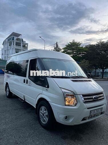 Ford Transit 2015 Luxury 16 chỗ xe cty cần bán