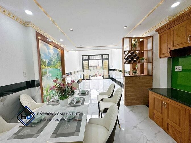 Nhà trệt lửng 2 lầu 4x12 hẻm nhựa 8m có vỉa hè