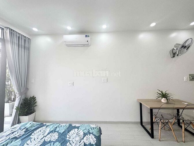 Căn Hộ Stu Ban Công 40m2 FullNT Cao Cấp Có Thang Máy, Giặt Sấy