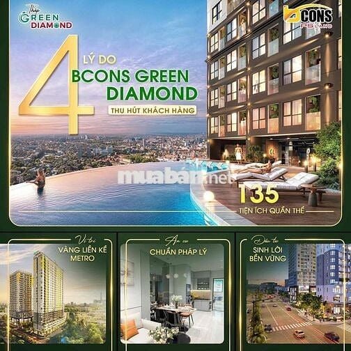 CHỈ CẦN 400TR BẠN CÓ THỂ SỞ HỮU CĂN HỘ 2PN NGAY LÀNG ĐẠI HỌC-GA METRO