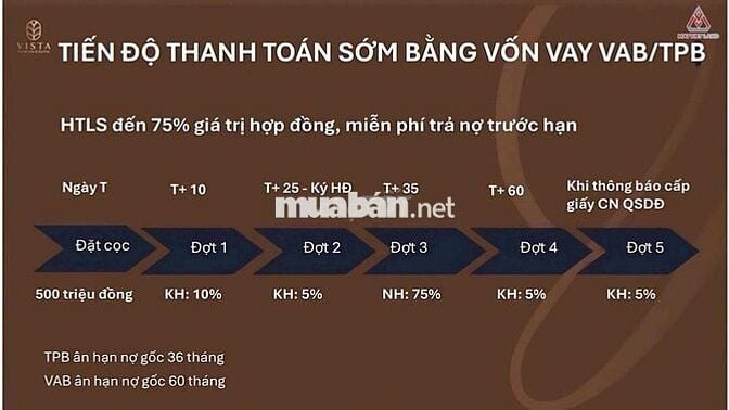 Nhà vườn liền kề mặt phố An Thượng 4 KDT Vista Nam An Khánh