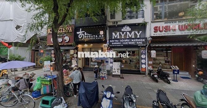 MT 15 LÊ THÁNH TÔN KHU BẾN NGHÉ Q1 , DT : 250M2 NGANG 5M , 3 TẦNG