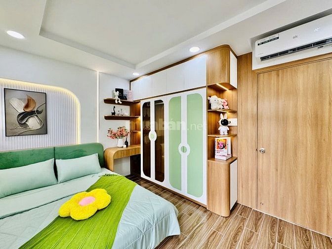 Tặng nội thất trị giá gần 3 tỷ trung tâm bình thạnh ngang 4 dài 12 