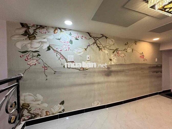 NHÀ MỚI ĐẸP ĐƯỜNG VÕ VĂN KIỆT P1 Q5 2 LẦU CHO THUÊ GIÁ 14TR