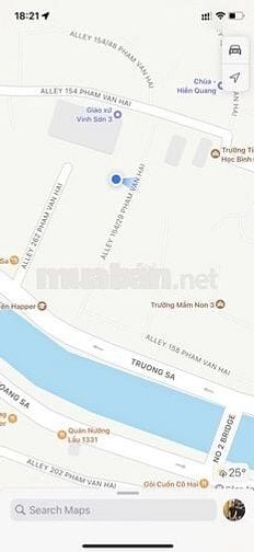 Phòng trọ 25m2 đường Trường Sa, Q.Tân Bình (gần chợ Phạm Văn Hai)