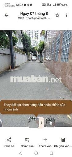 Cần bán nhà hẻm 20 Yên Thế p2 Tân Bình TPHCM
