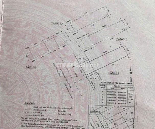 Bán nhà mặt tiền Sư Vạn Hạnh Quận 10, 68m², 1 trệt 5 lầu, giá 55 tỷ