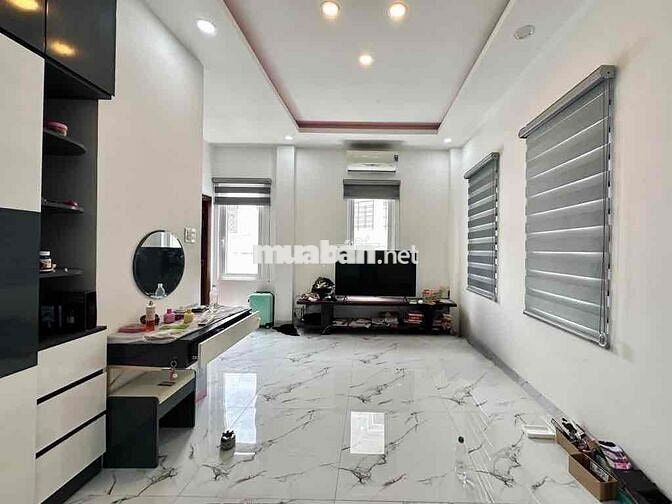 CÁCH MẶT TIỀN ĐƯỜNG NGUYỄN VĂN ĐẬU 10m ,Nhà mới xây ,chiều ngang lớn