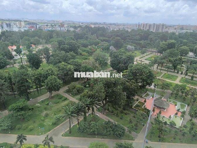 Cho thuê căn góc 3PN tầng cao view cv Gia Định- NTCB