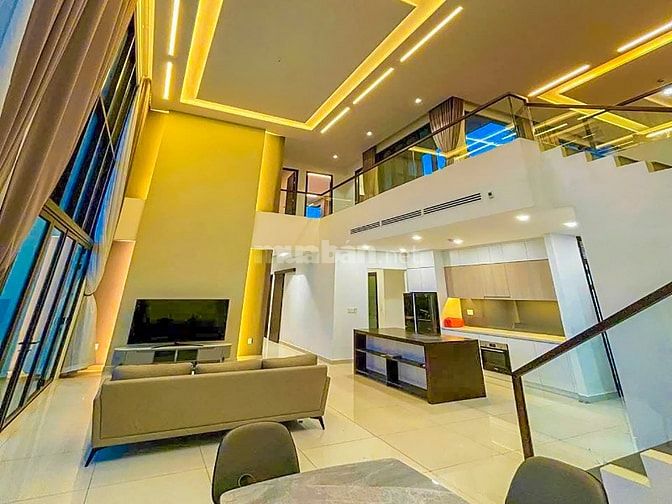 Bán gấp căn Penthouse D’Edge Thảo Điền gồm 2 tầng 4 phòng ngủ 412m2