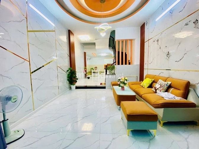 ⭐️Nhà 3 Lầu DT:4x12,6m; đẹp Cao cấp hẻm xe hơi Phạm Văn Chiêu, P8.