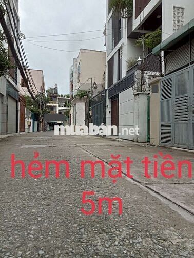 Bán nhà:11,5x22,hai mặt hẻm(rộng 5m),Trần Khắc Chân,Tân định,Q1