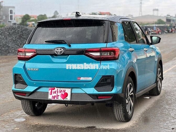 Toyota Raize 2022 - xanh ngọc nóc đen đẹp như mới