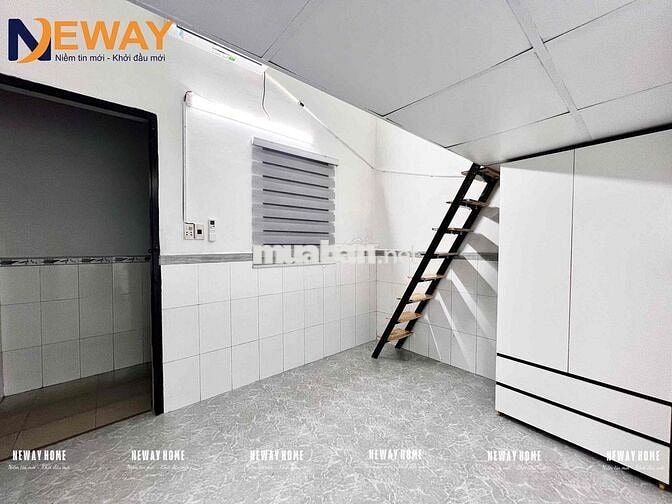 PHÒNG TRỌ CHO THUÊ MỚI XÂY - GÁC CAO 2M, CÓ MÁY LẠNH, FREE XE - Ở LIỀN