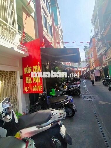 MẶT BẰNG 21M2 VƯỜN CHUỐI Q3 HẺM XE HƠI THÔNG