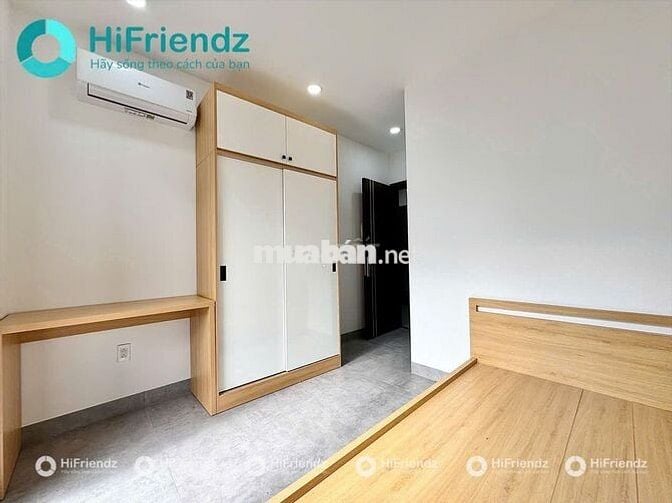STUDIO BANCOL - TÁCH BẾP CỰC THOÁNG MÁT SÁT HÀNG XANH FULL NỘI THẤT