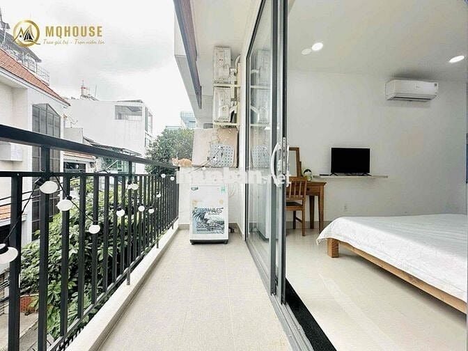 CĂN HỘ BALCON FULL NT CAP CẤP MÁY GIẶT RIÊNG NGAY KHU ẨM THỰC PXL