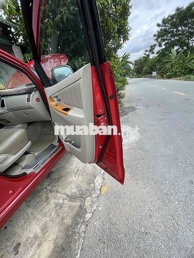 Toyota Innova 2008 V - Màu đỏ- chính chủ