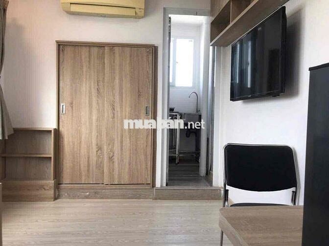 Studio Tách Bếp 16m2 - Thang Máy - Hầm Xe - Free Tất Cả Phí Dịch Vụ
