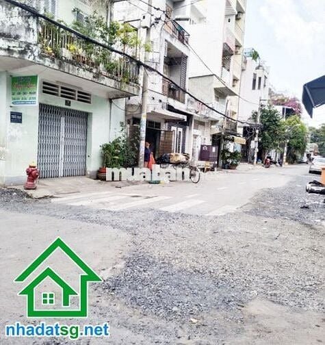 NHÀ GÓC 2 MẶT TIỀN – 4 TẦNG – ĐƯỜNG NHỰA 12M – NGAY CHỢ