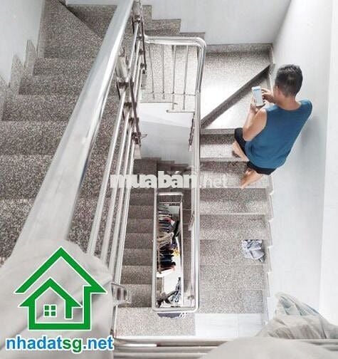 NHÀ GÓC 2 MẶT TIỀN – 4 TẦNG – ĐƯỜNG NHỰA 12M – NGAY CHỢ