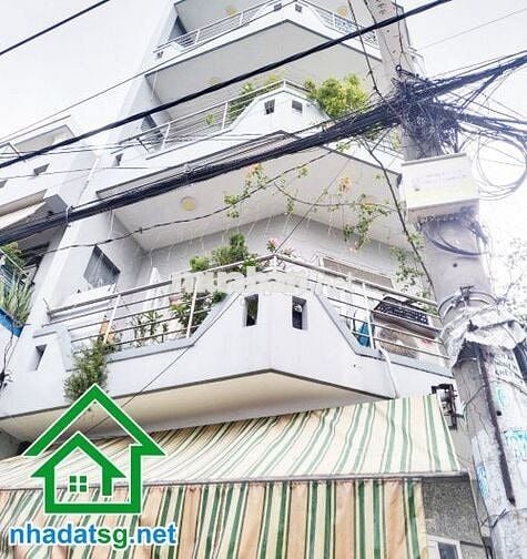 NHÀ GÓC 2 MẶT TIỀN – 4 TẦNG – ĐƯỜNG NHỰA 12M – NGAY CHỢ