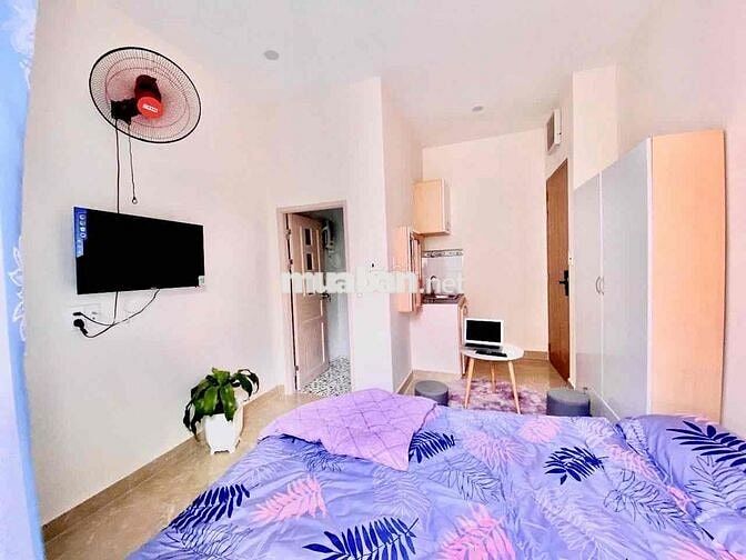 🥶Studio Ban Công Lớn - Gần CV Hoàng Văn Thụ, Sân Bay - Full NT 🥶